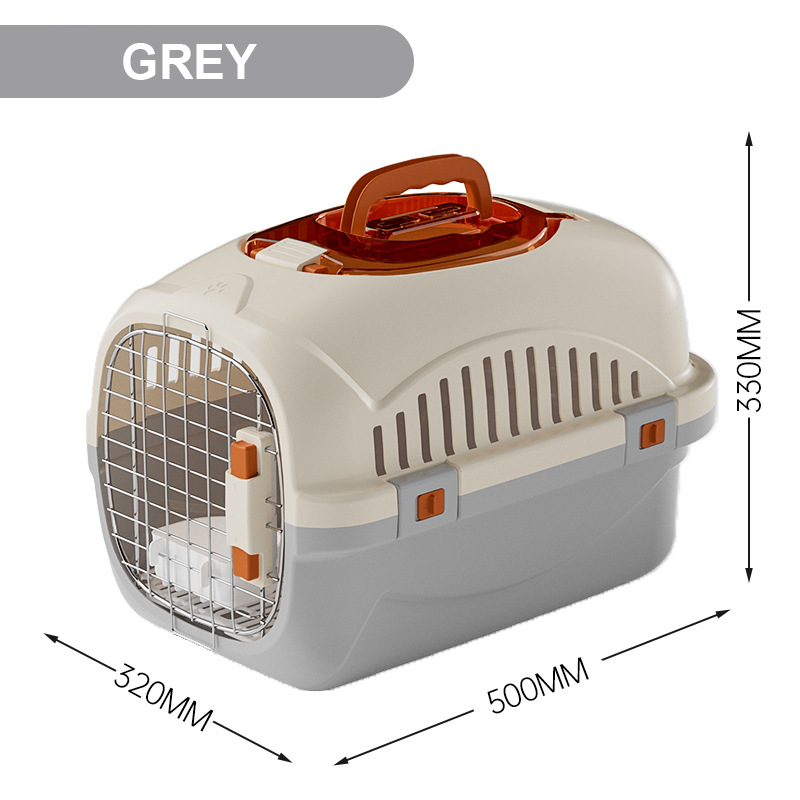 Airline-Approved Flight Case Pet Carrier – Extra-Large, 360° Vent, Tool-Free Clean