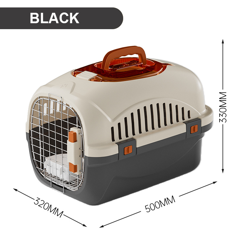 Airline-Approved Flight Case Pet Carrier – Extra-Large, 360° Vent, Tool-Free Clean